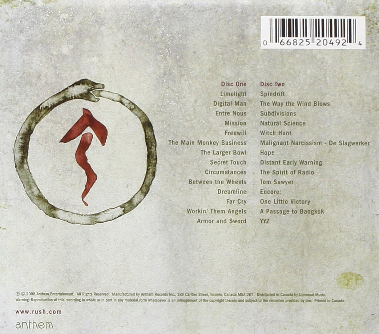 Snakes and Arrows Live