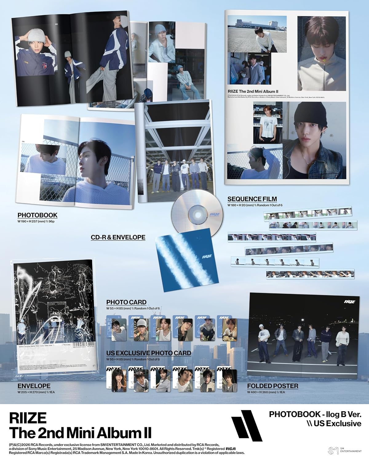 The 2nd Mini Album 'Ⅱ' Photobook Version