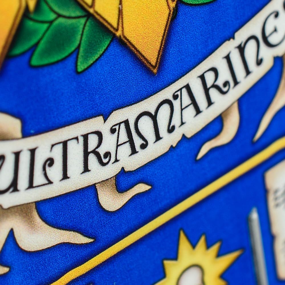 Warhammer 40,000: Striscione del capitolo in metallo degli Ultramarines