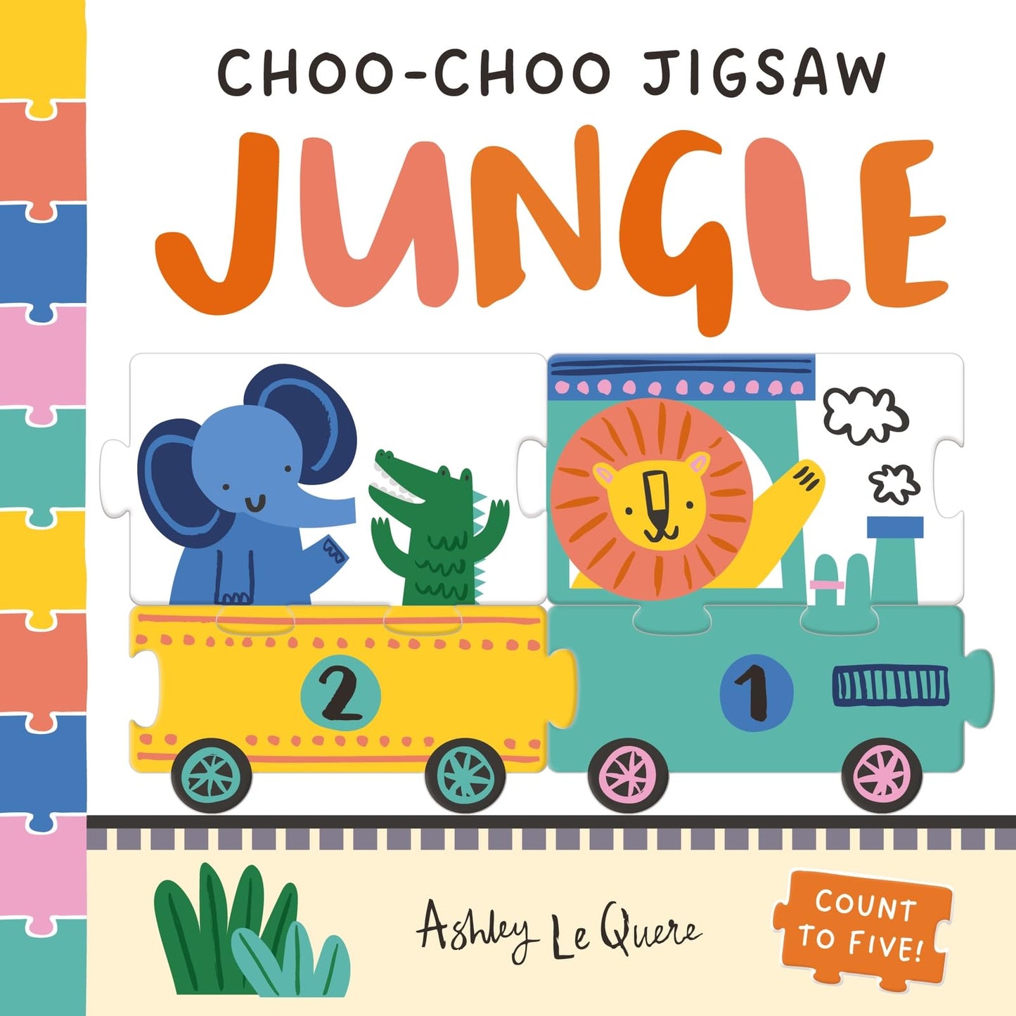 Choo-choo Jigsaw: Jungle: Count to Five!