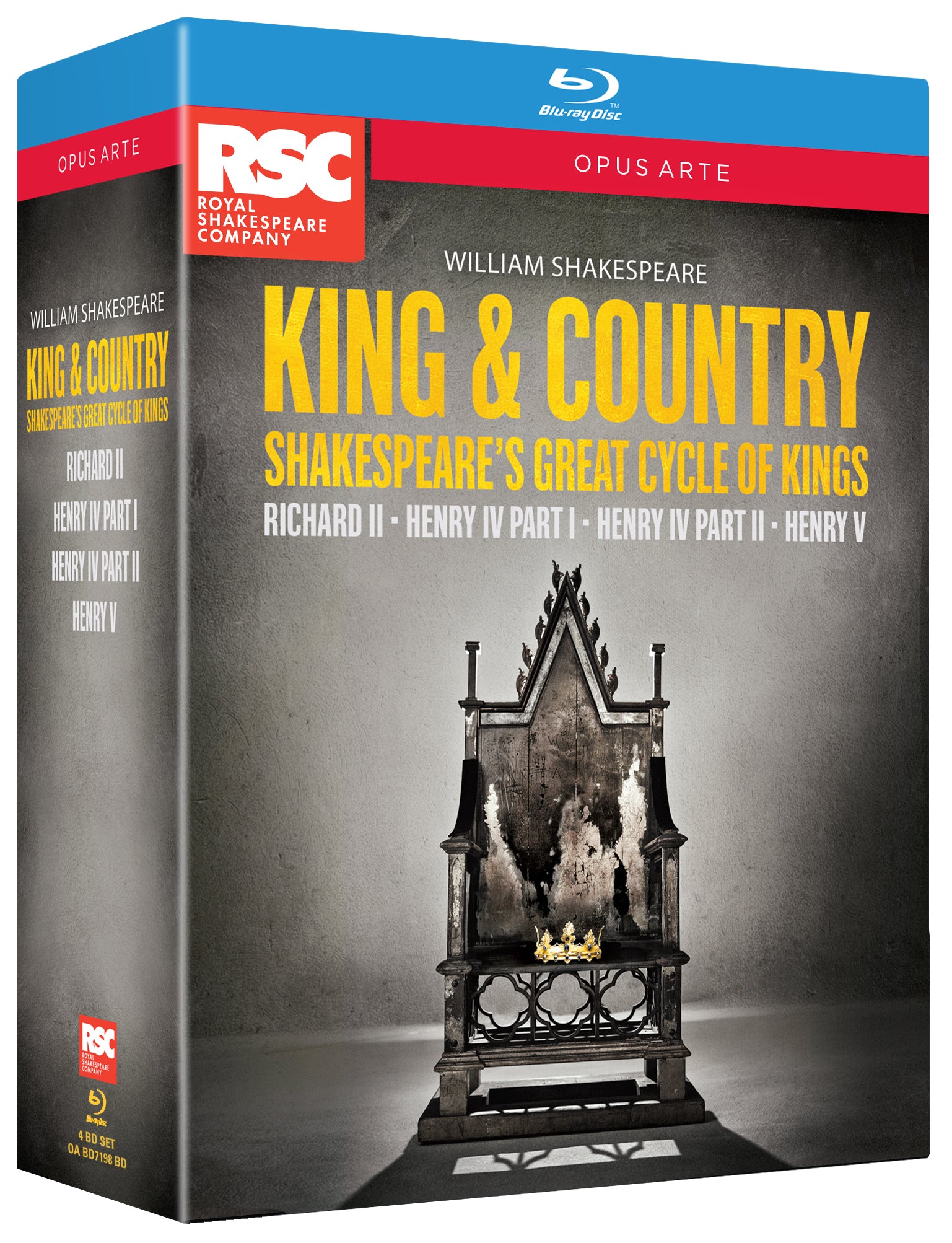 King & Country: Riccardo Ii, Enrcico Iv, Enrico V