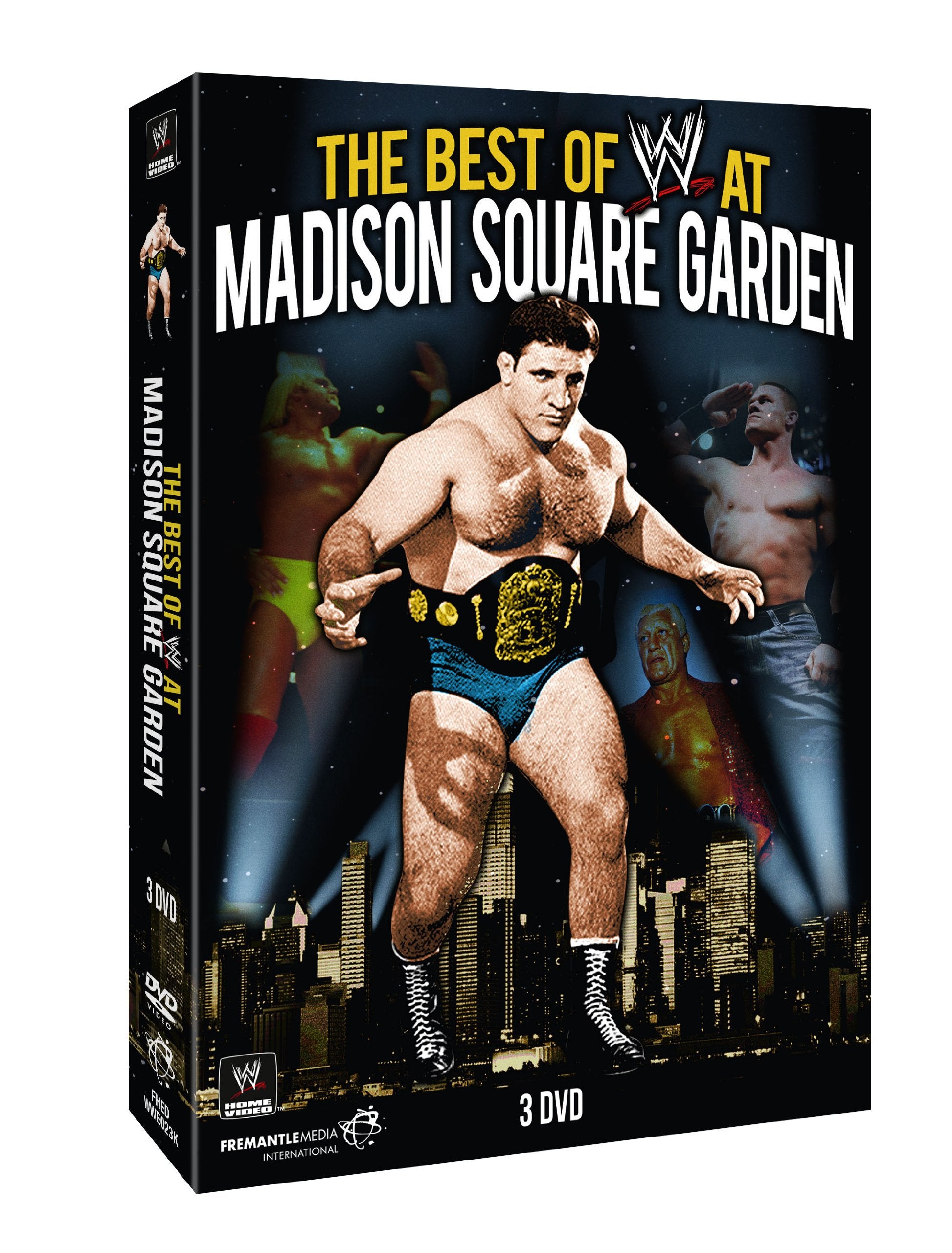 Coffret the best of wwe at madison square garden