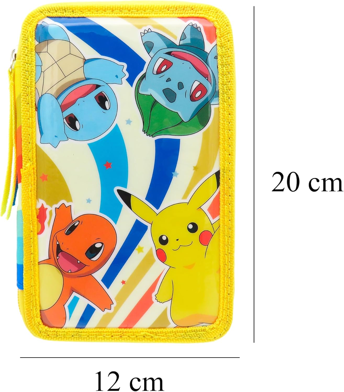 Pokemon Etui Gevuld 3 Vakken