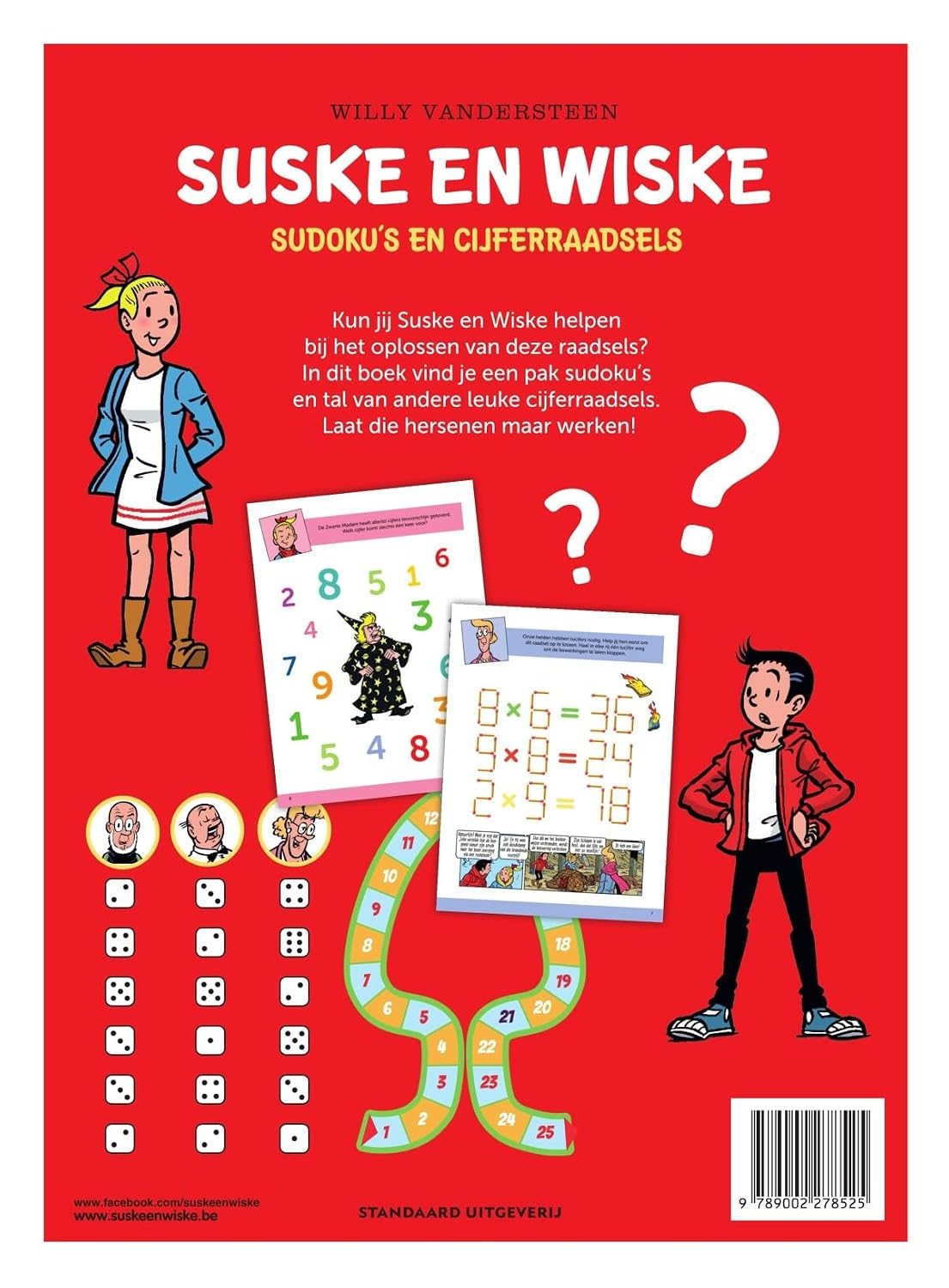 Suske en Wiske Sudoku\`s en Cijferraadsels