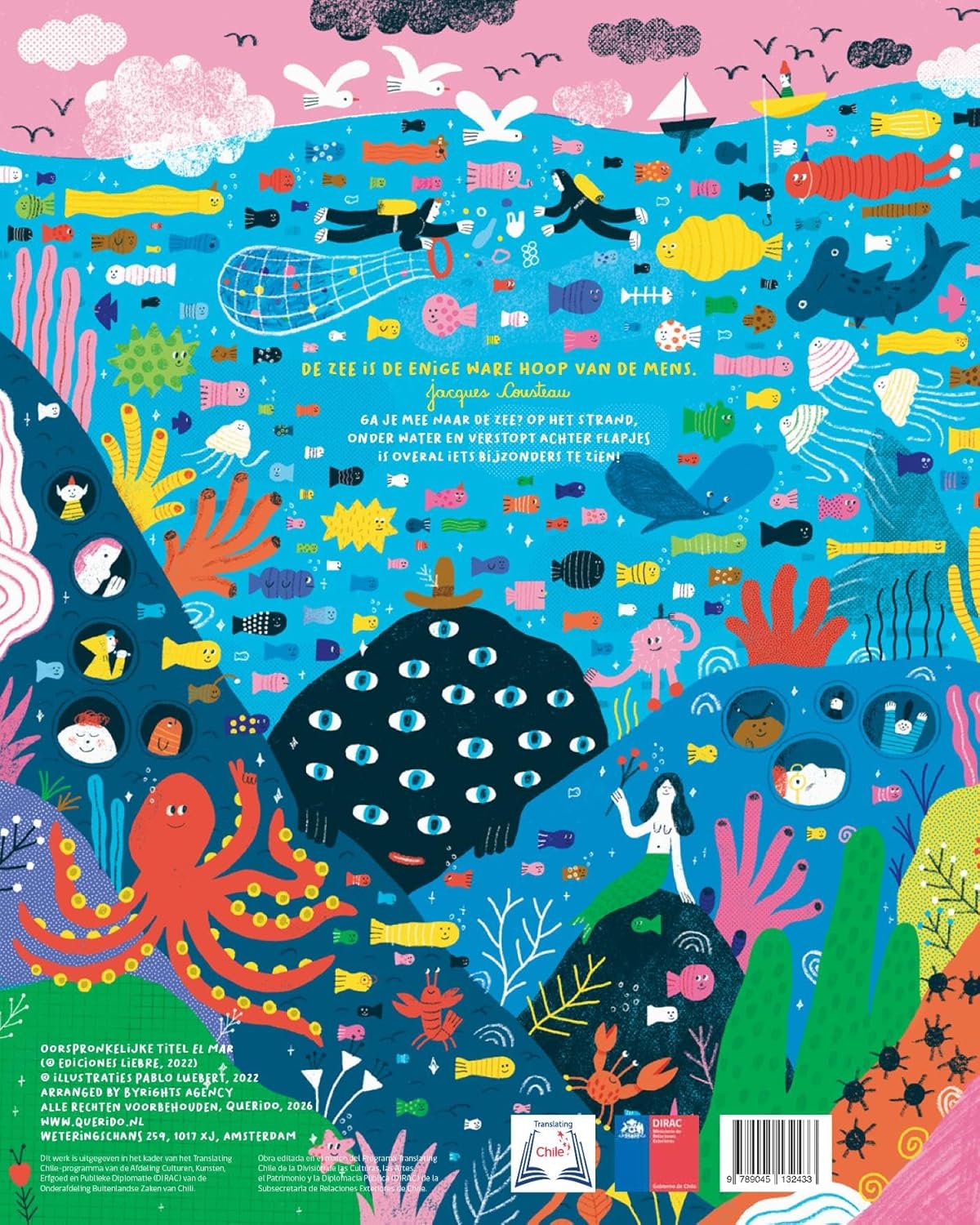 De zee - Uitklapboek
