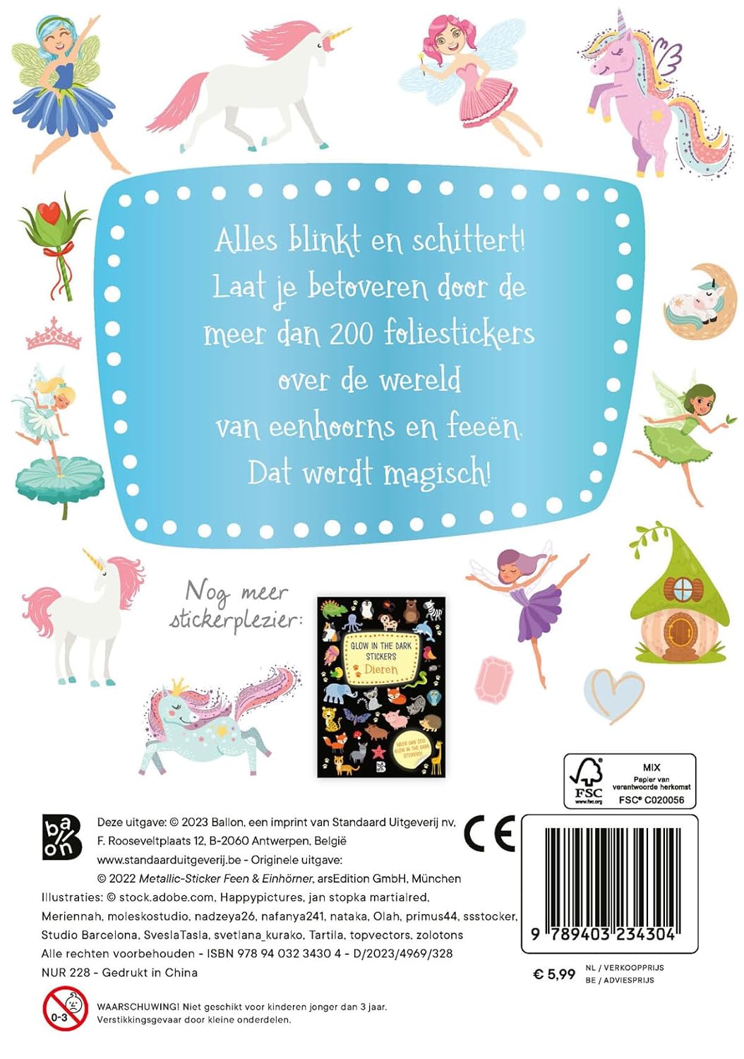 Foliestickers - Eenhoorns en Feeen