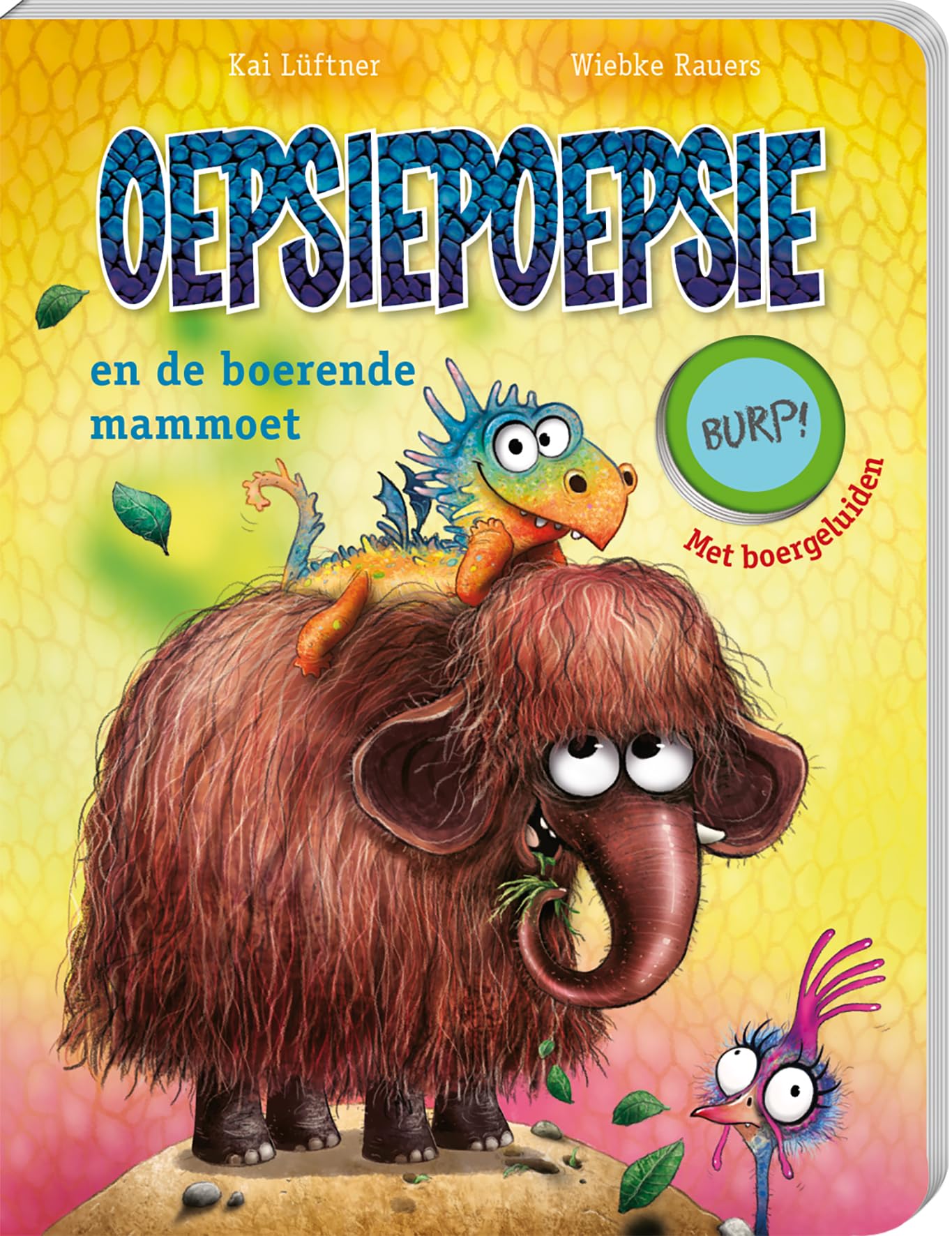Oepsiepoepsie en de Boerende Mammoet Kartonboekje