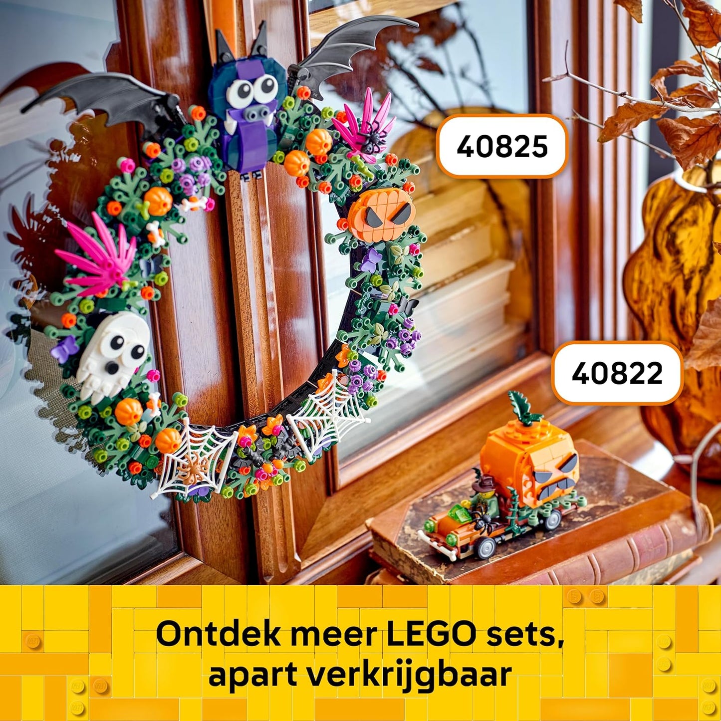 Lego - Lego Iconic - Halloween Wreath (40825)