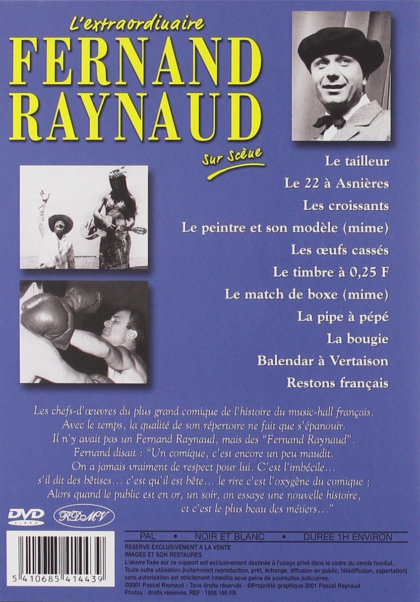 L Extraordinaire Fernand Raynaud