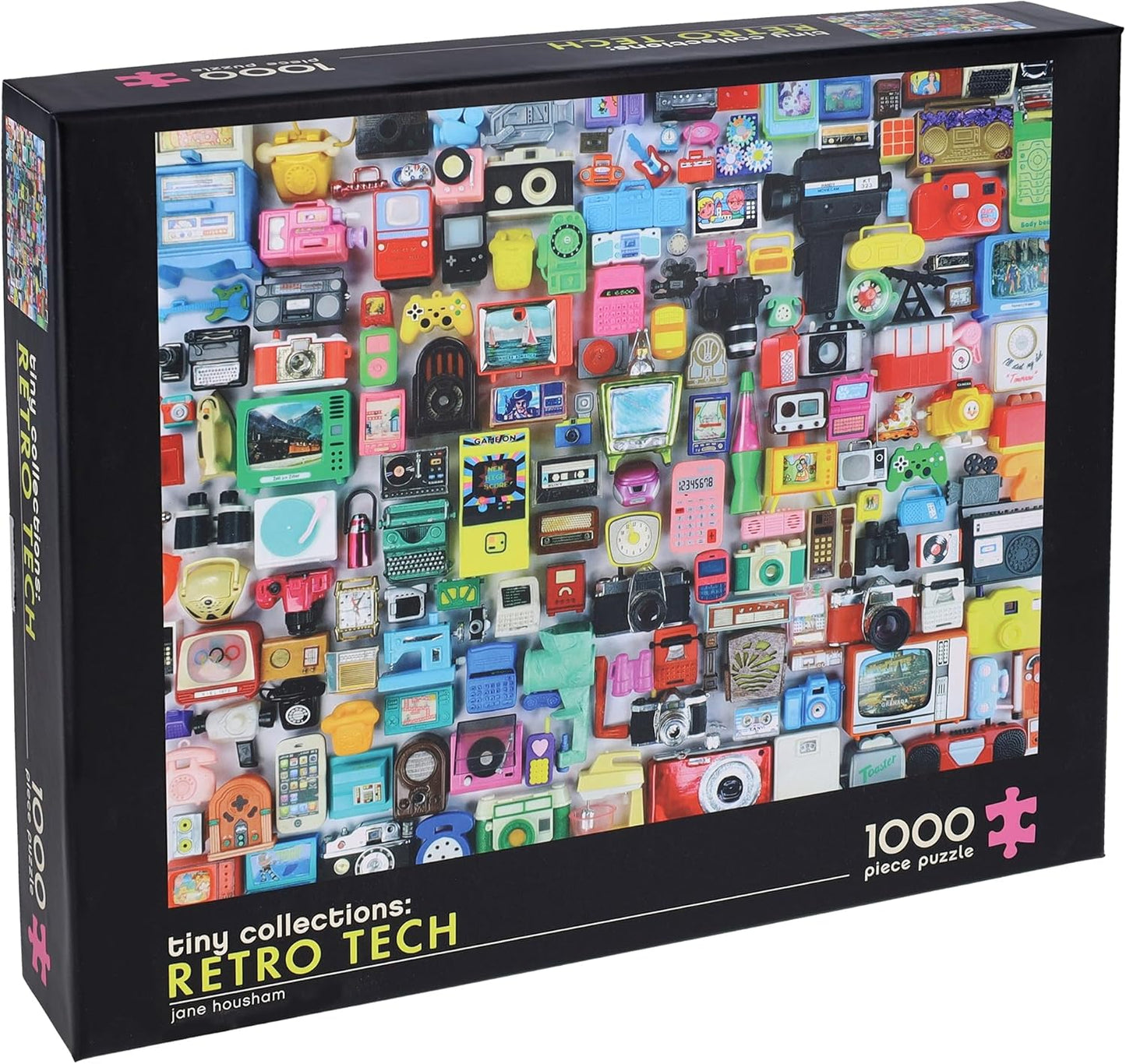 Tiny Collections Retro Tech 1000-Piece Puzzle