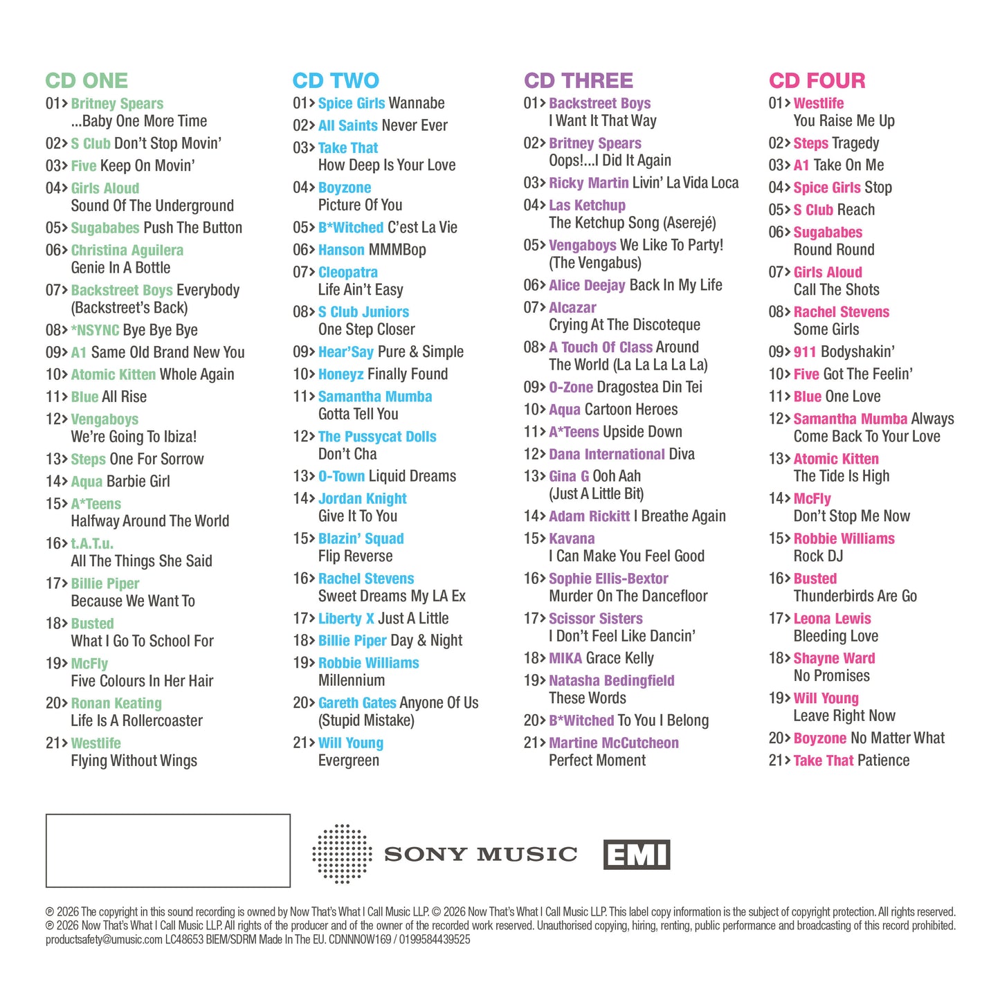 NOW That's What I Call An Era - ONE MORE TIME: 1996-2007