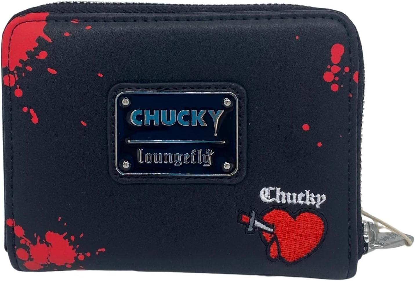Loungefly Damen Geldbörse Mehrfarbig Cartoon Reißverschluss Bifold