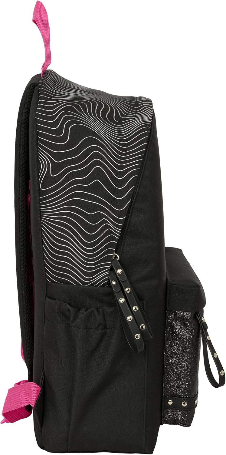 K-POP Demon Hunters - ENERGY - Laptop Backpack 14.1", Ideal for Young People of Different Ages, Comfortable and Versatile, Resistance, 31x13x43cm