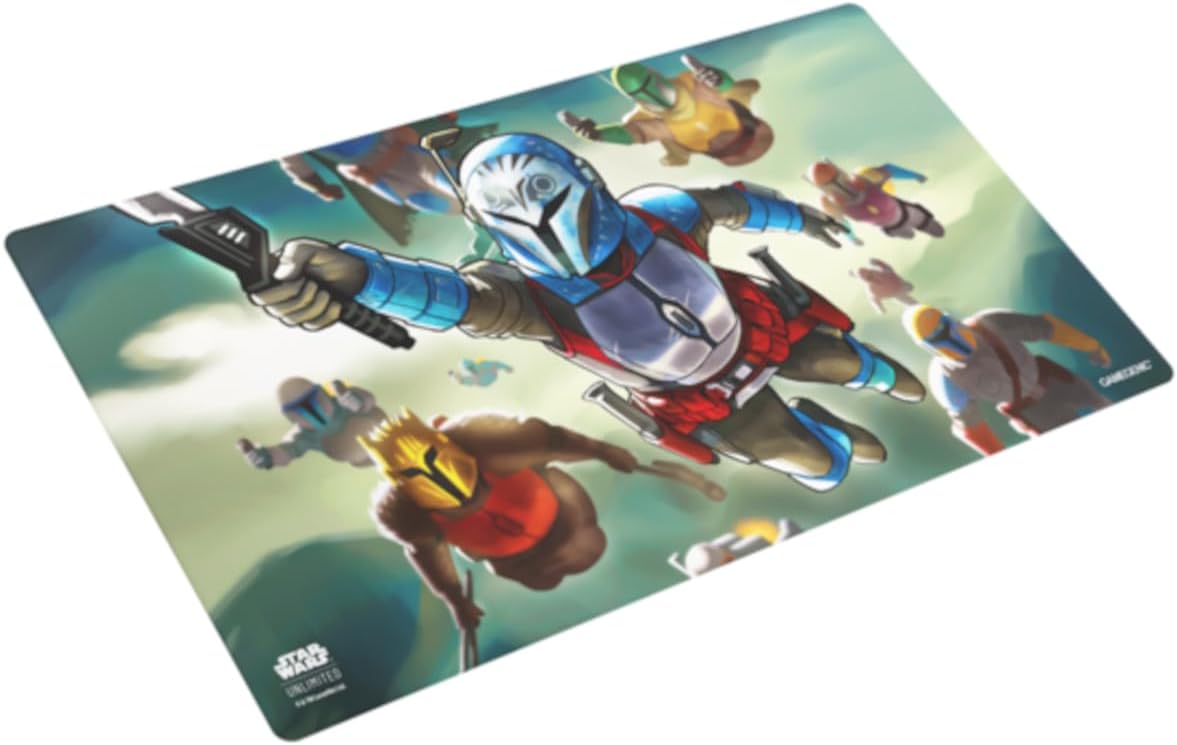 Gamegenic | Star Wars Unlimited Playmat - Bo-Katan Kryze | TCG Accessory | Protect your cards and enhance your play area with stunning Bo-Katan Kryze art on a durable mat.