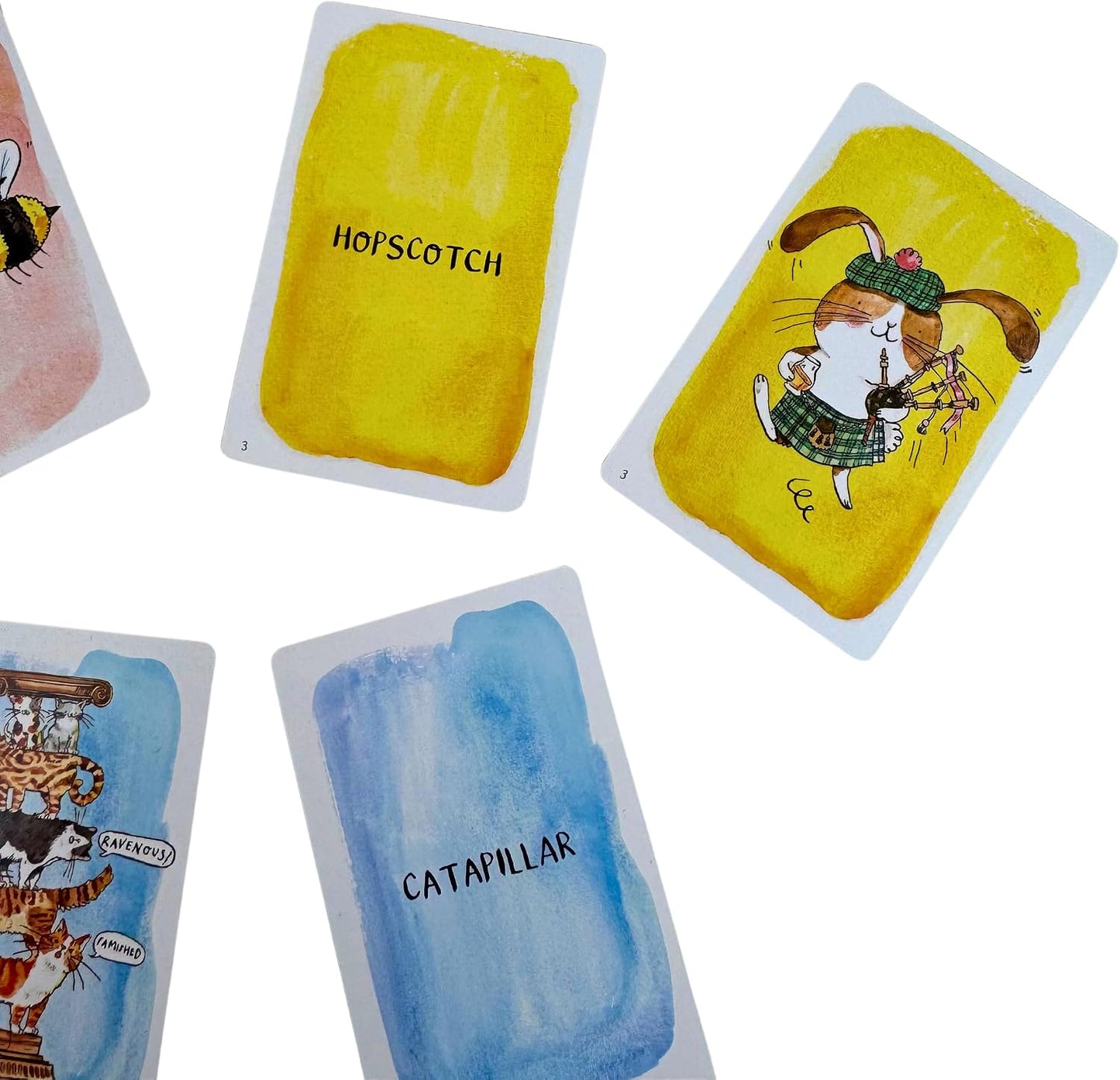 Jelly Armchair Pundamental Animals Card Game, All Pun and Games Matching Game