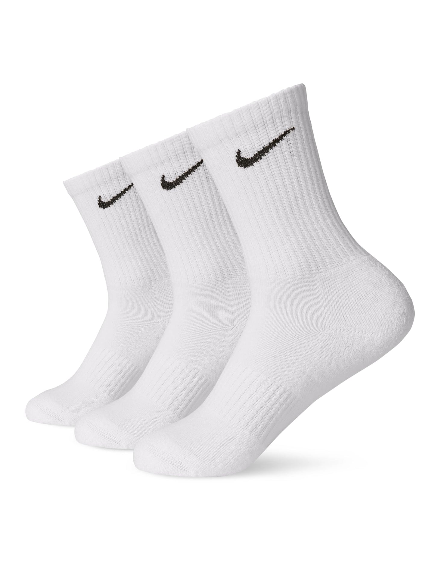NIKE Unisex U Nk Everyday Csh Crw 3pr 132 Socks