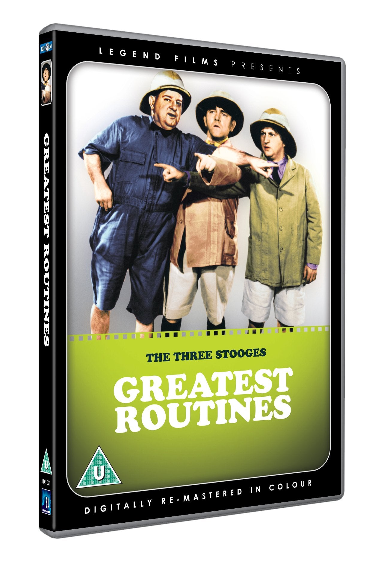 The Three Stooges - Greatest Routines (Digitally remastered in colour)