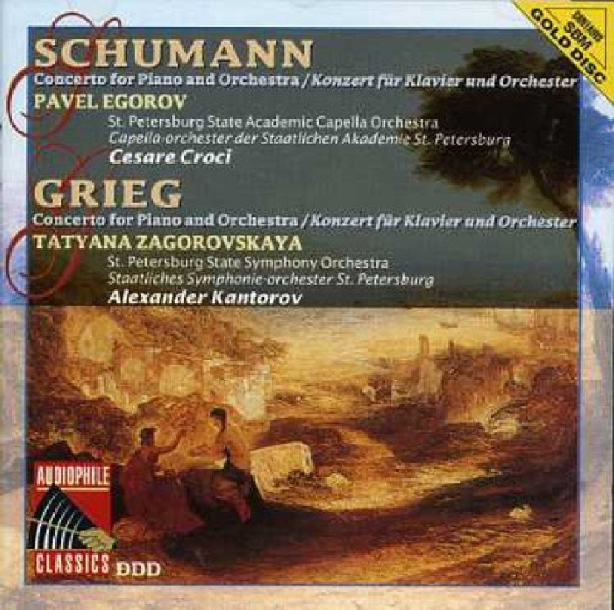 Piano Concertos (Croci, Egorov, Kantorov, Zagorovskaya)