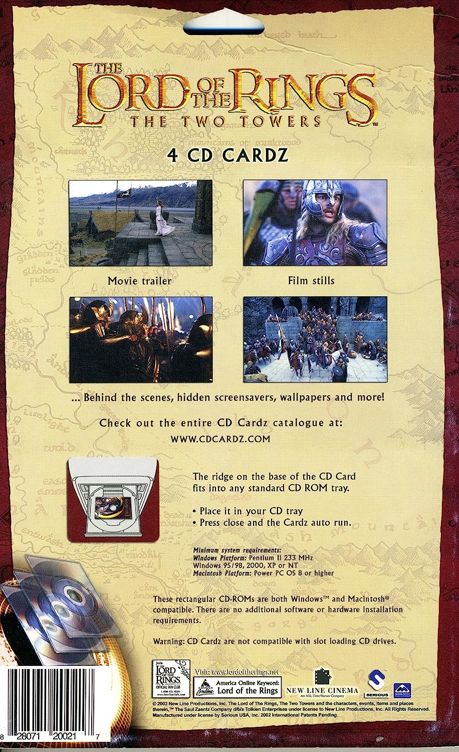 The Lord of The Rings - The Two Towers Set II 4 CD