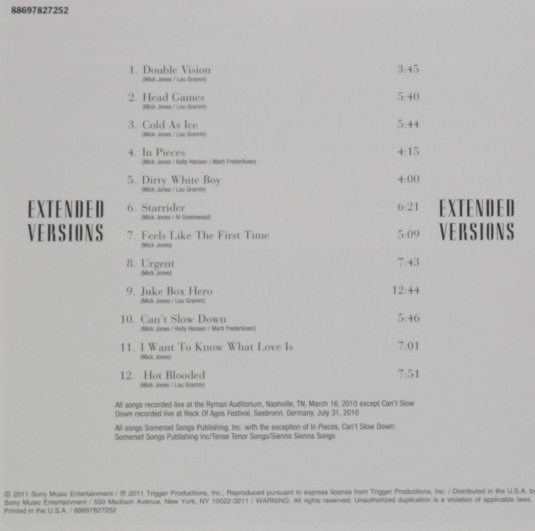Extended Versions