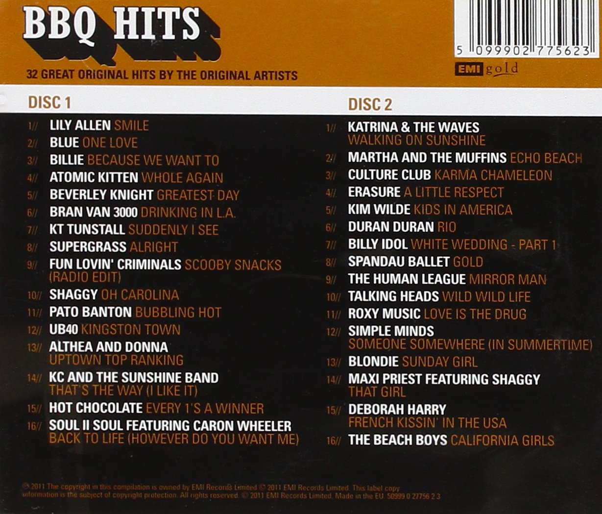 Various Artists - The Ultimate Bbq Hits Cd new