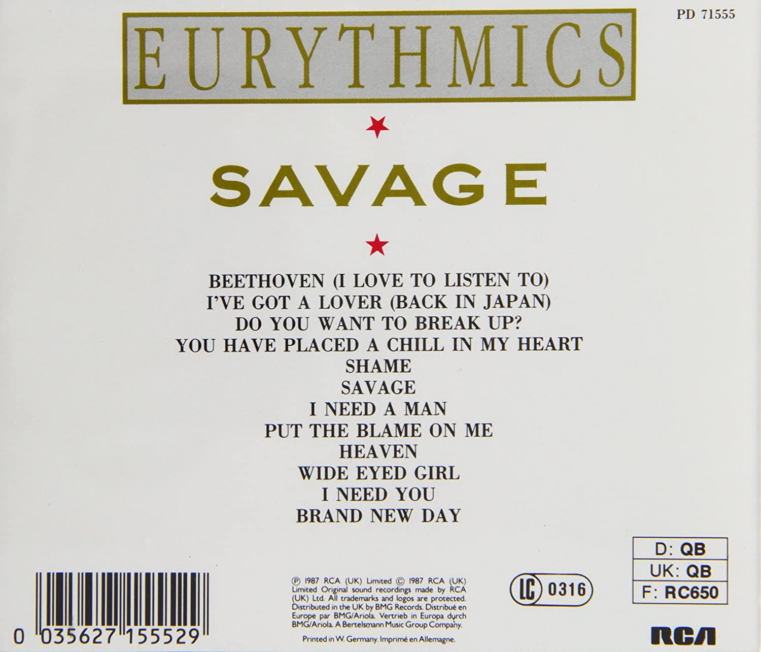 Savage (1987