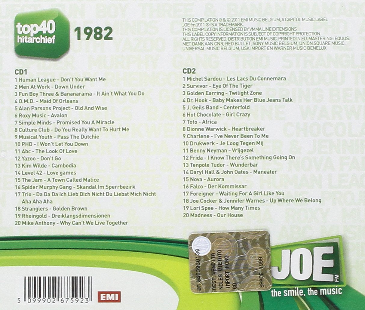 Joe FM Hitarchief