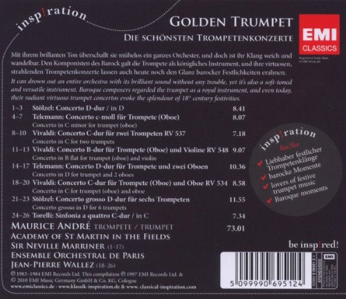 Golden Trumpet/Les Plus Beaux Concertos pour Tromp