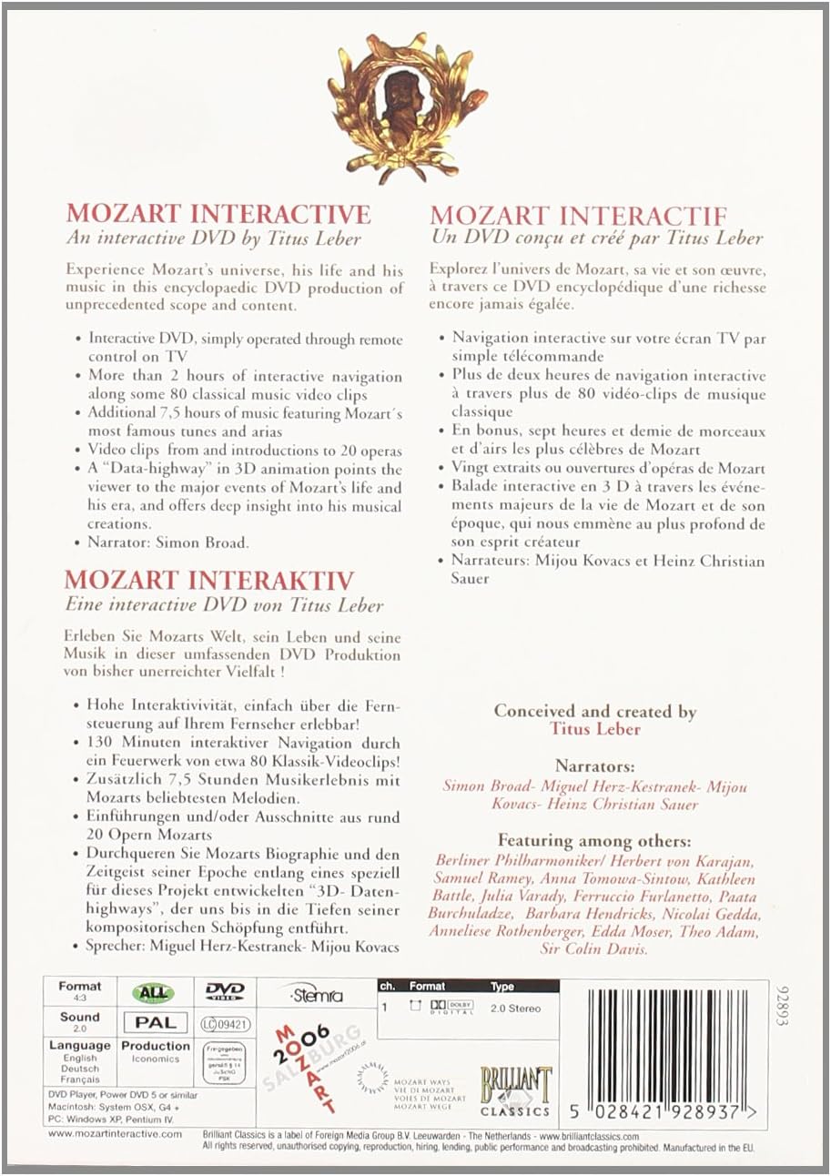 Mozart - Interactive Life of