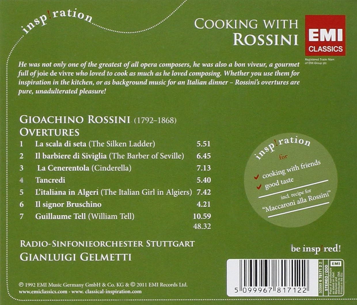 Cooking with Rossini