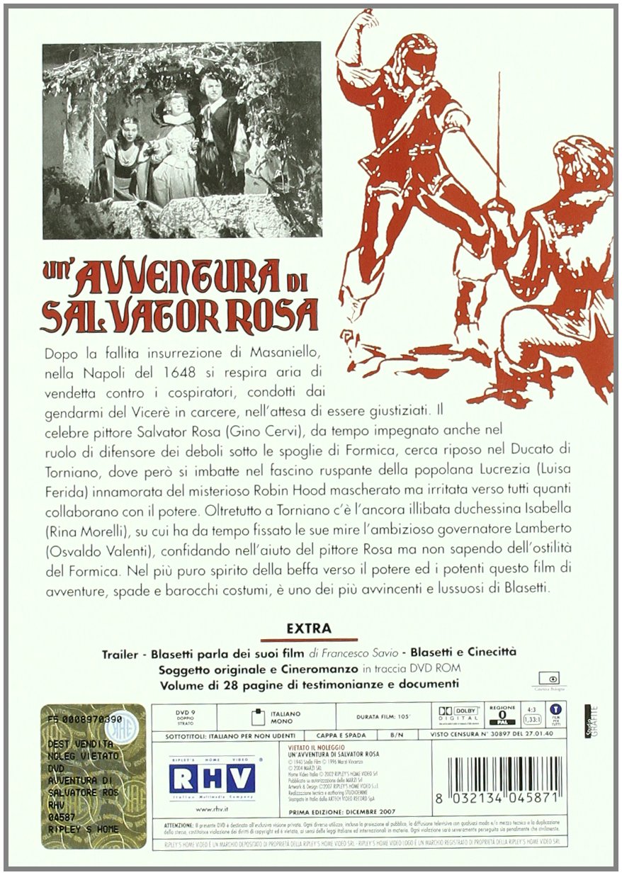 Un'Avventura Di Salvator Rosa