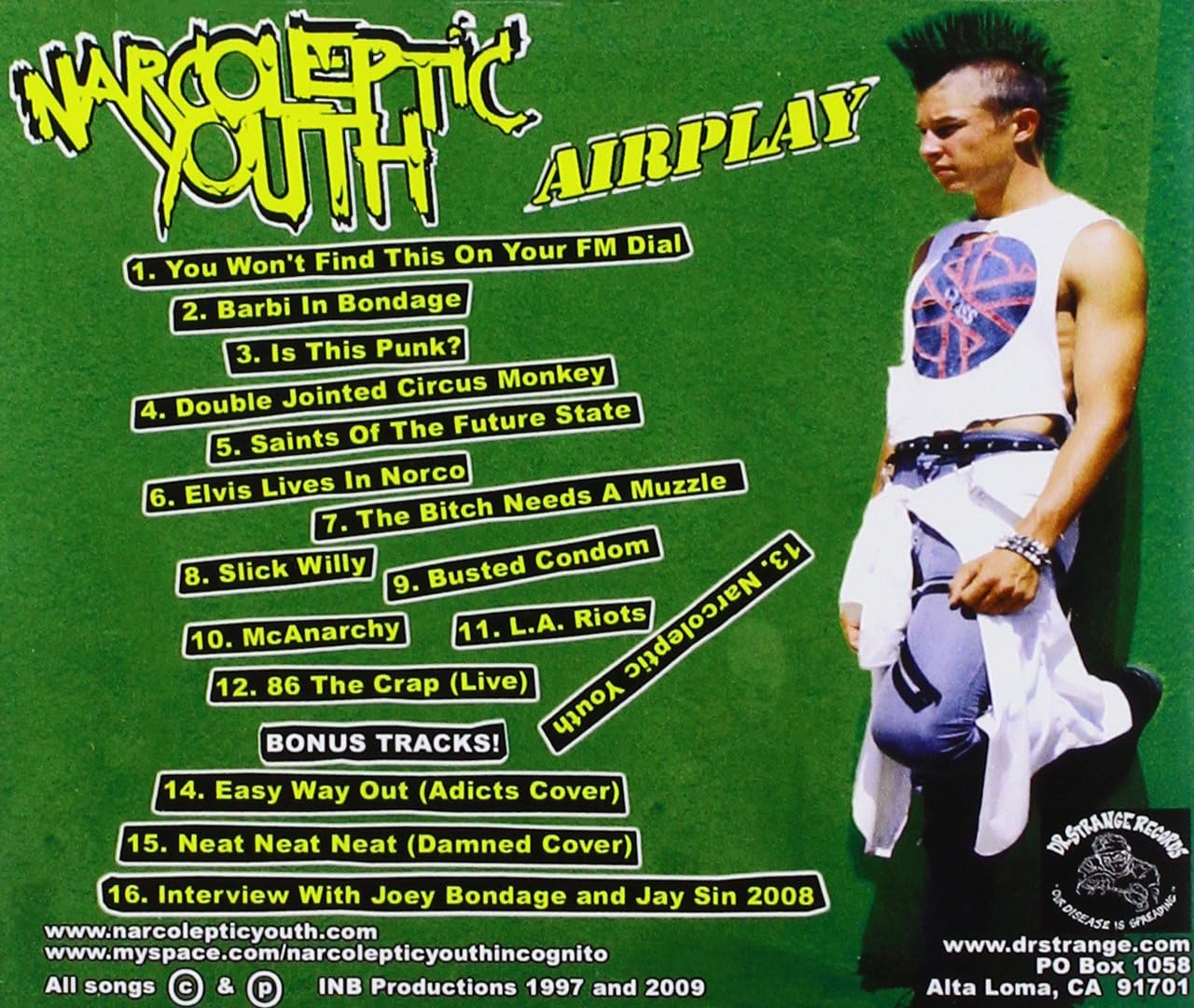 Narcoleptic Youth - Airplay