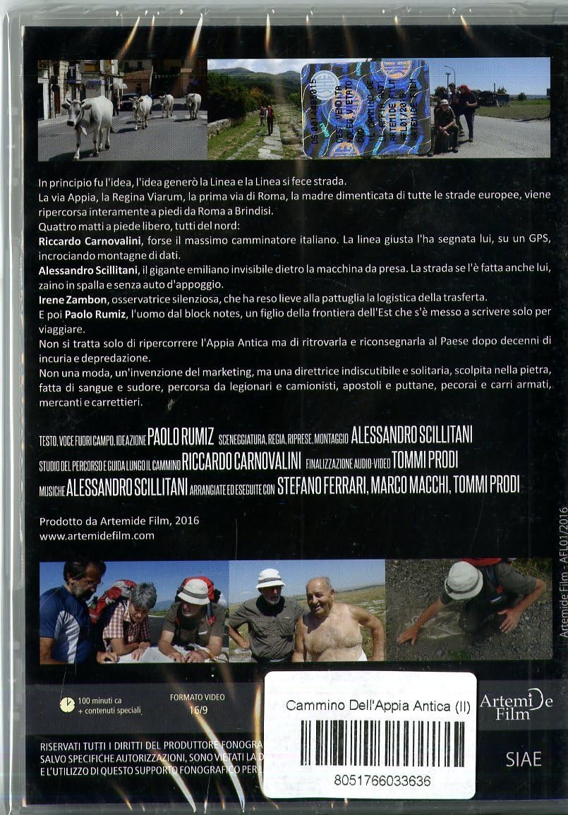 Dvd - Cammino Dell'Appia Antica (Il) (1 DVD