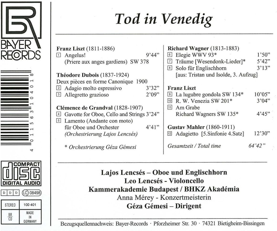 Tod in Venedig