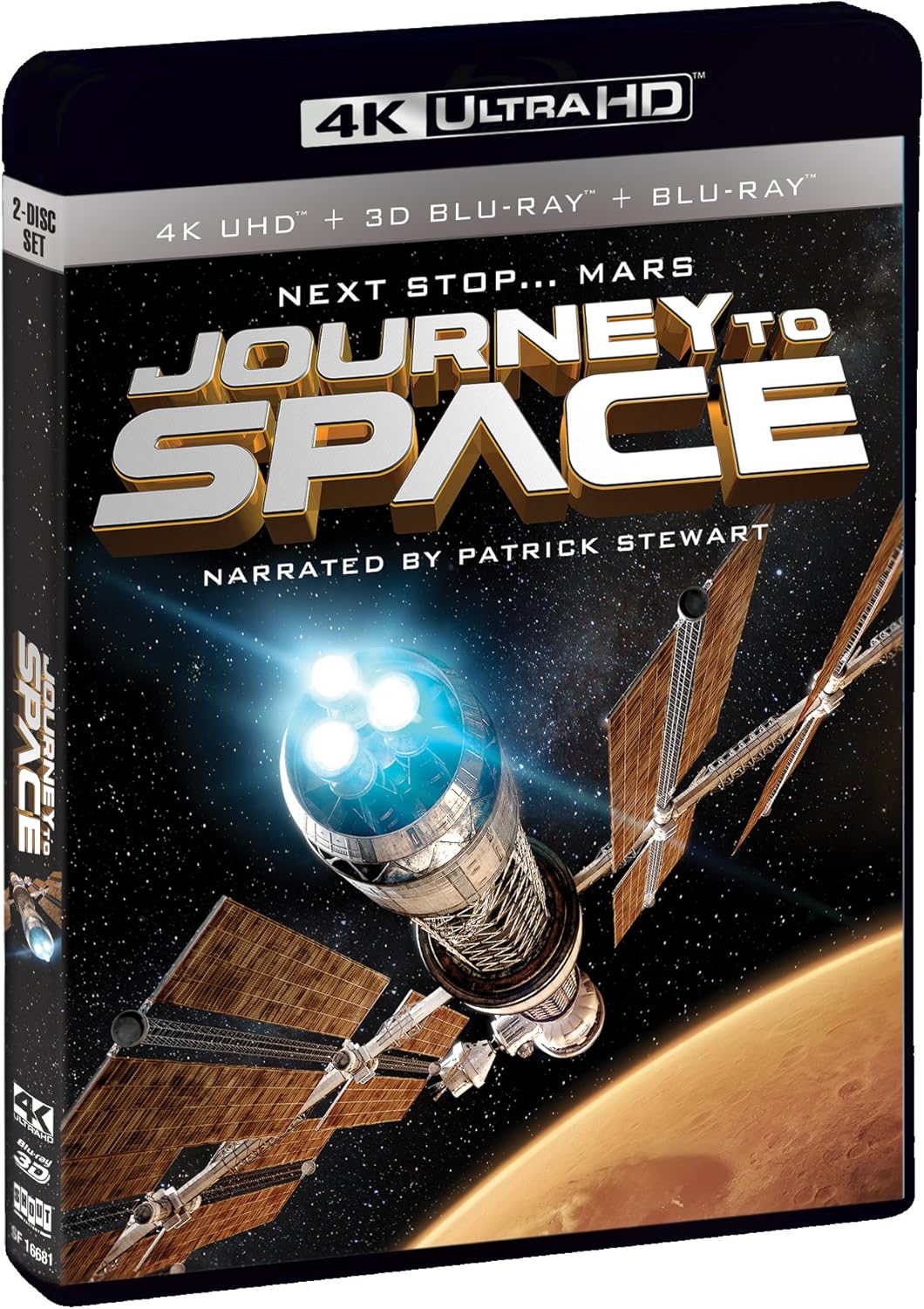 Journey to Space - 4K UHD + 3D Blu-ray + Blu-ray