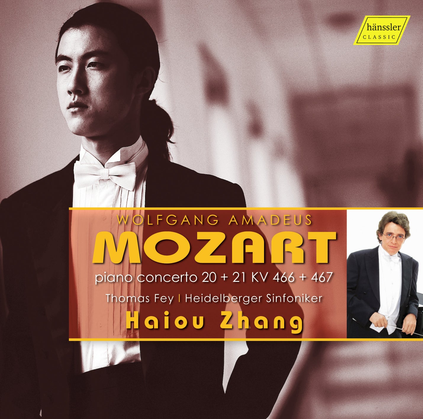 Wolfgang Amadeus Mozart: Piano Concerto 20 + 21 KV 466 + 467