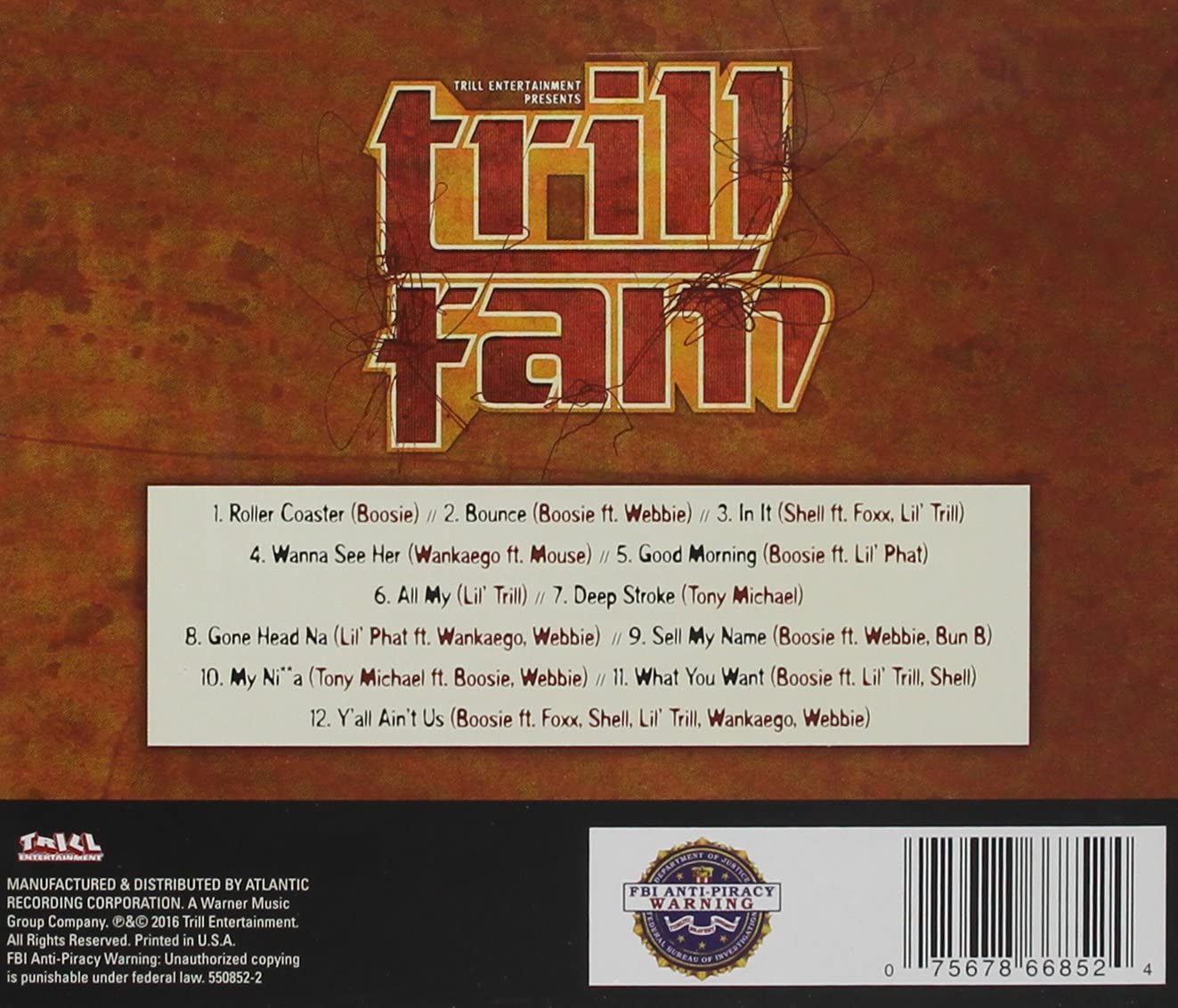 Trill Family Compilation explicit_lyrics