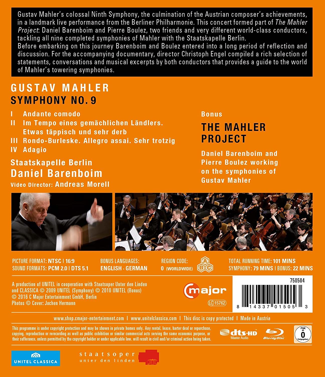 Mahler: Symphony No. 9 (Barenboim)