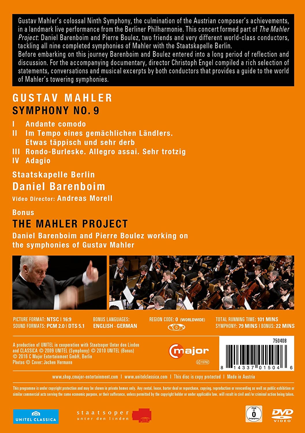 Mahler: Symphony No. 9 (Barenboim)