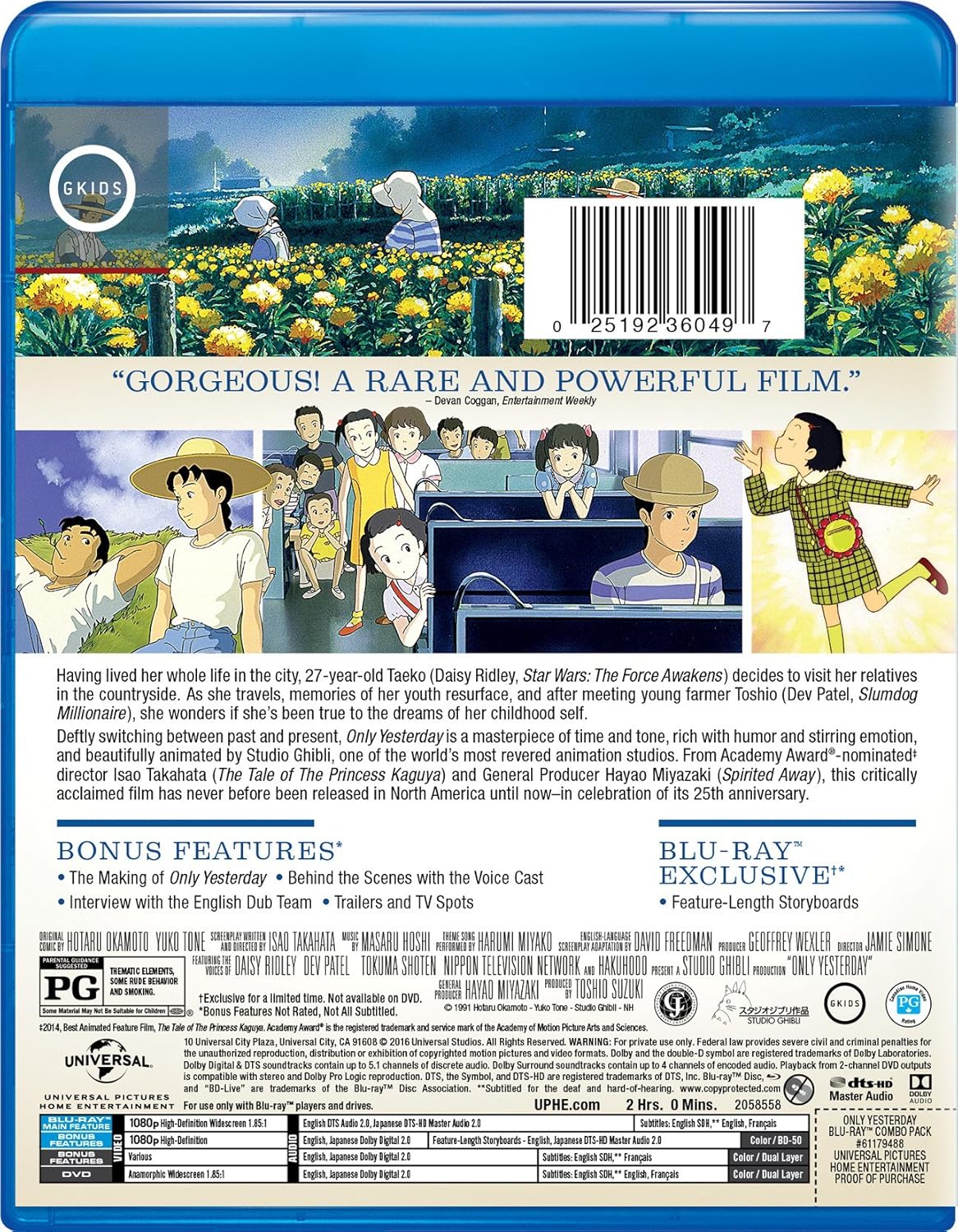 ONLY YESTERDAY