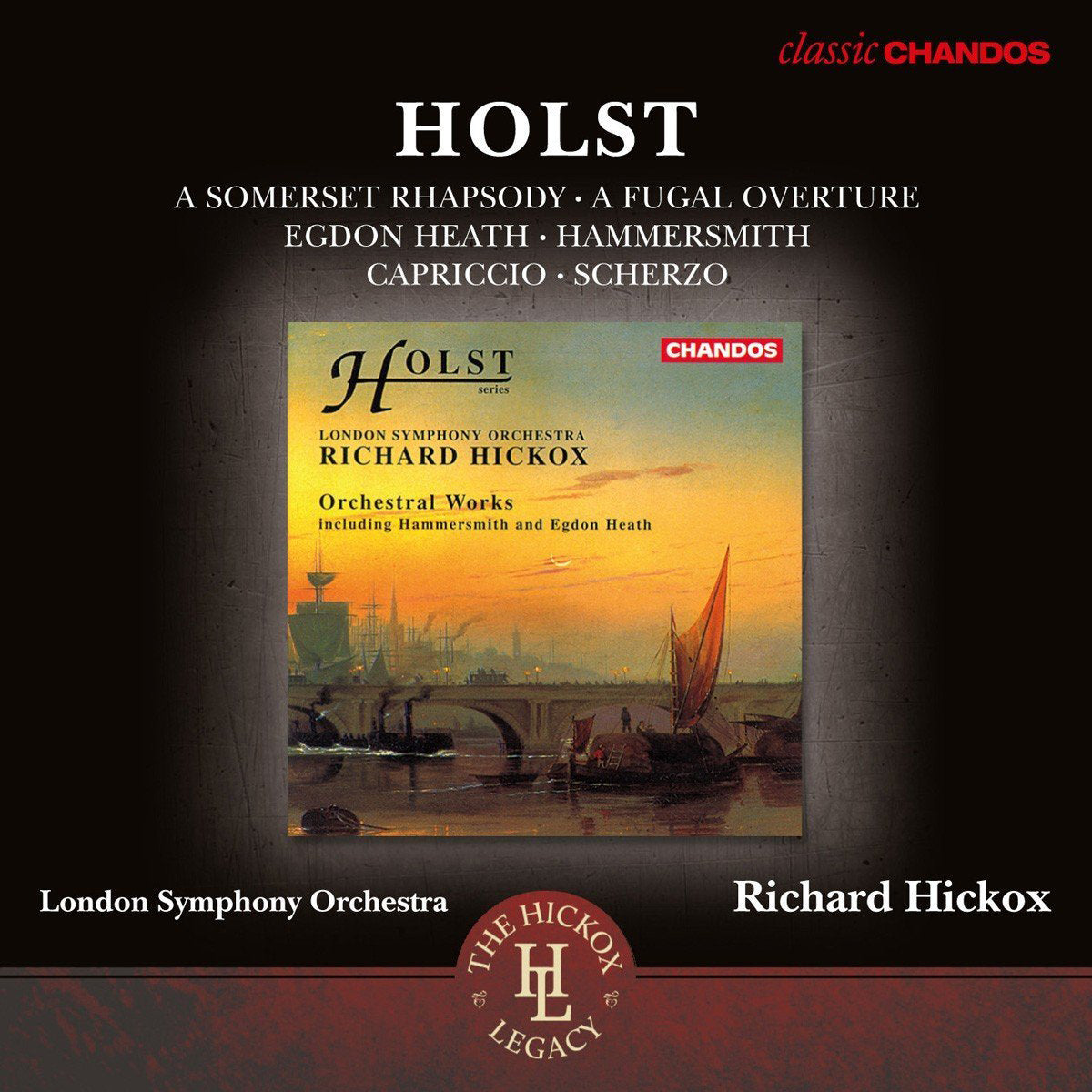 Holst: A Somerset Rhapsody/A Fugal Overture/Egdon Heath/...