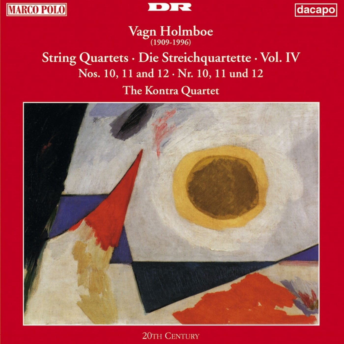 Vagn Holmboe: String Quartets - Volume 4