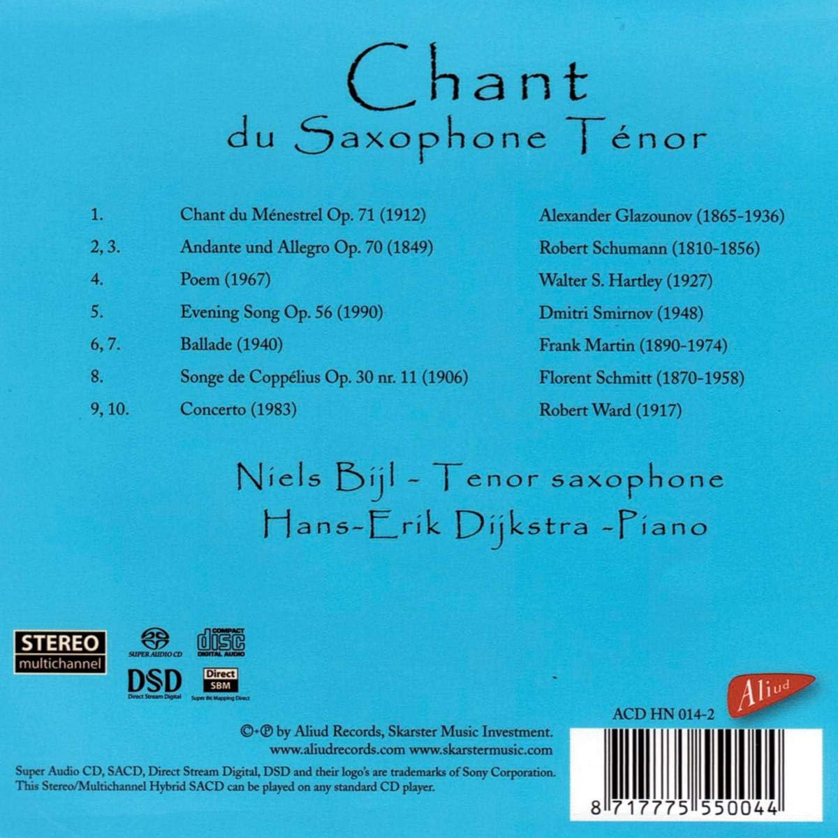 Chant du Saxophone Tnor