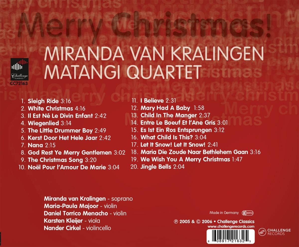 Miranda Van / Matangi Qu Kralingen - Merry Christmas!