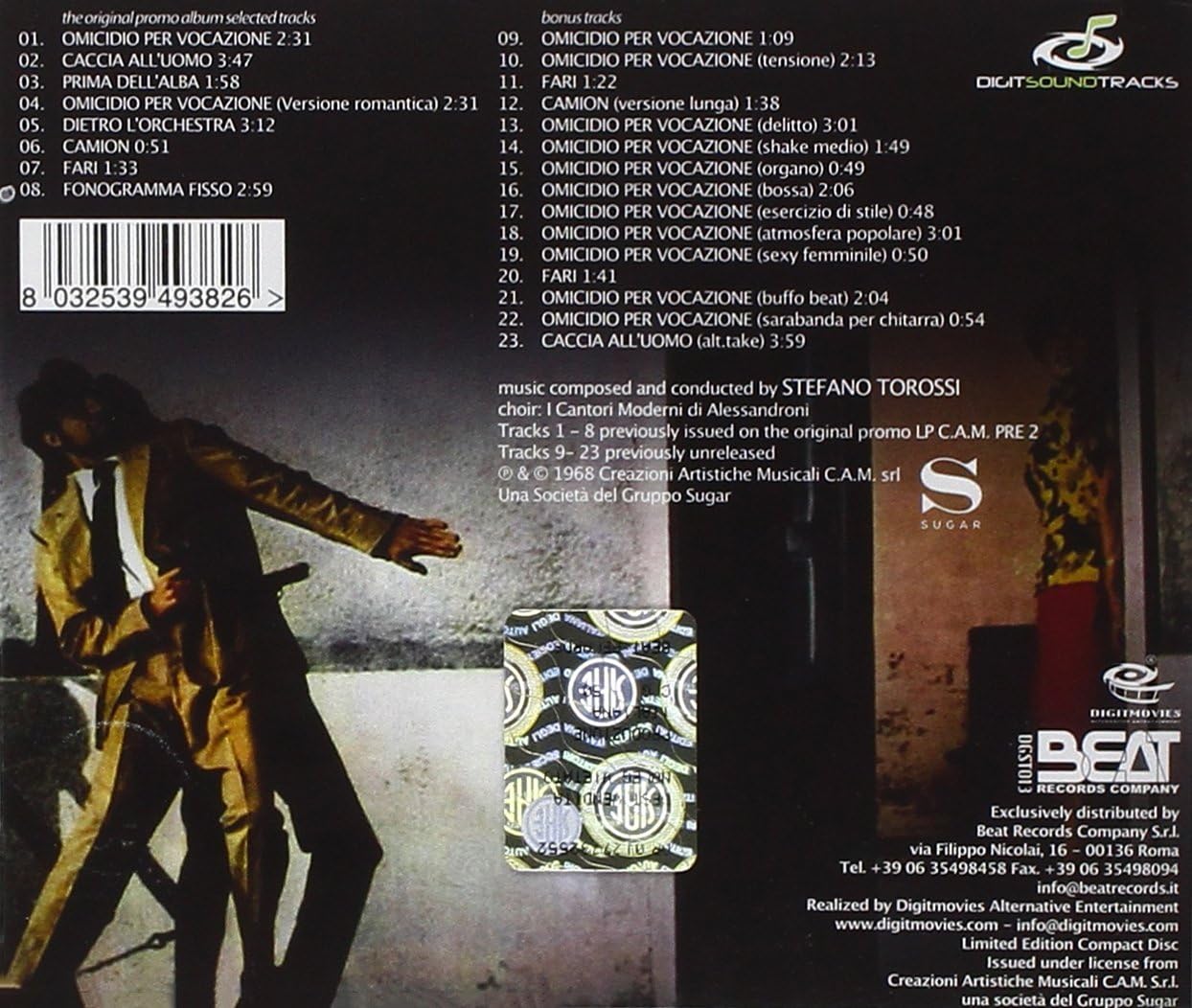 Omicidio Per Vocazione Deadly Inheritance Soundtrack