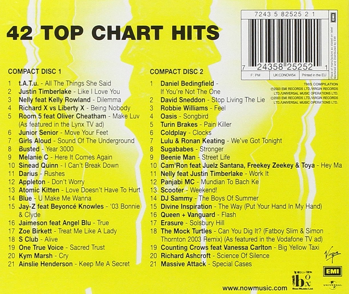 Now That's What I Call Music! Vol 54