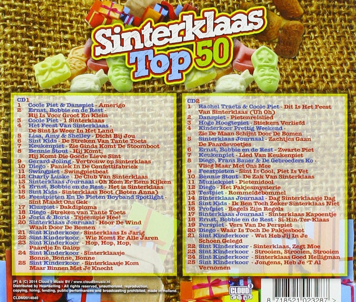 Various Artists - Sinterklaas Top 50 2014