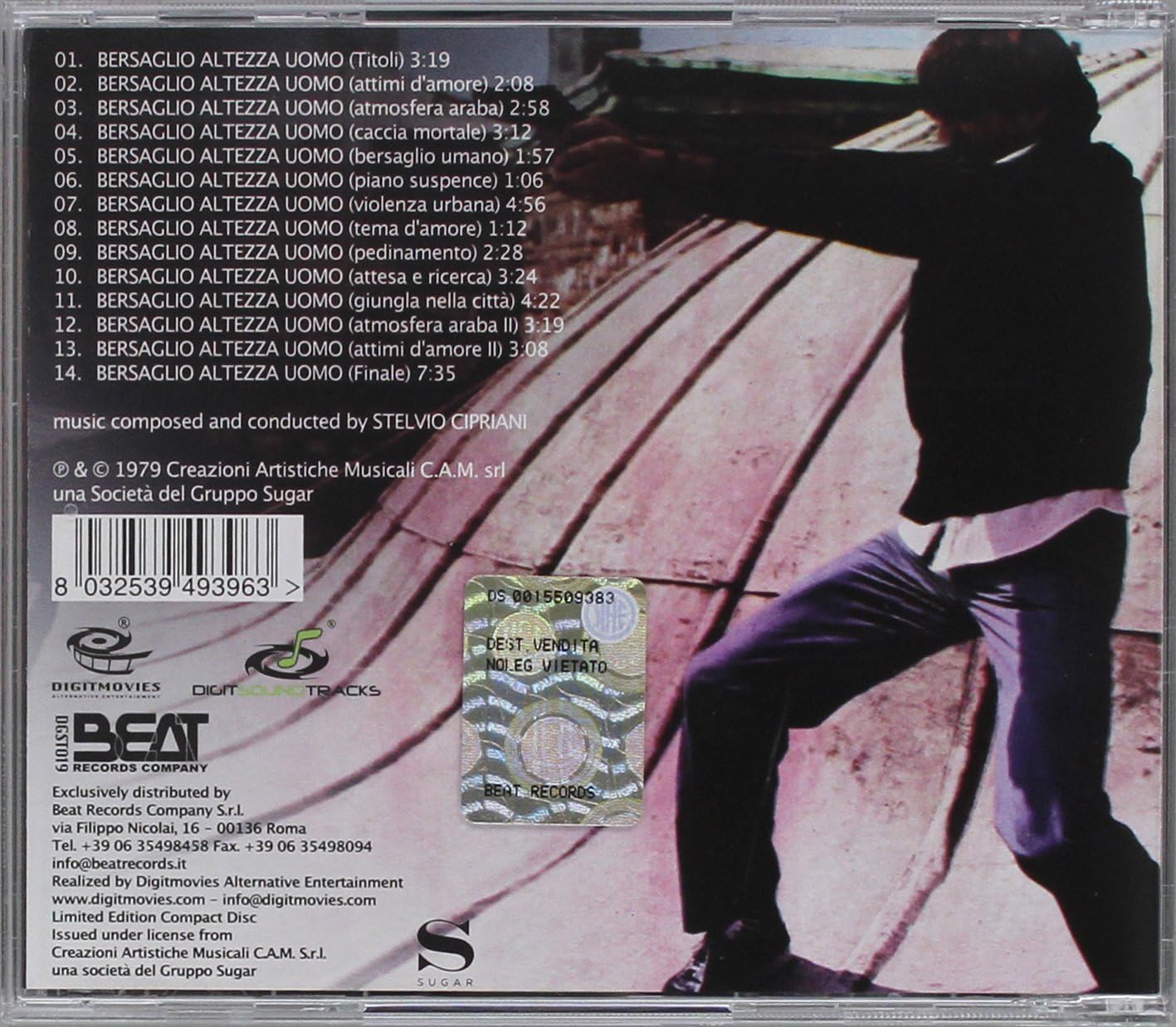 Bersaglio Altezza Uomo Soundtrack