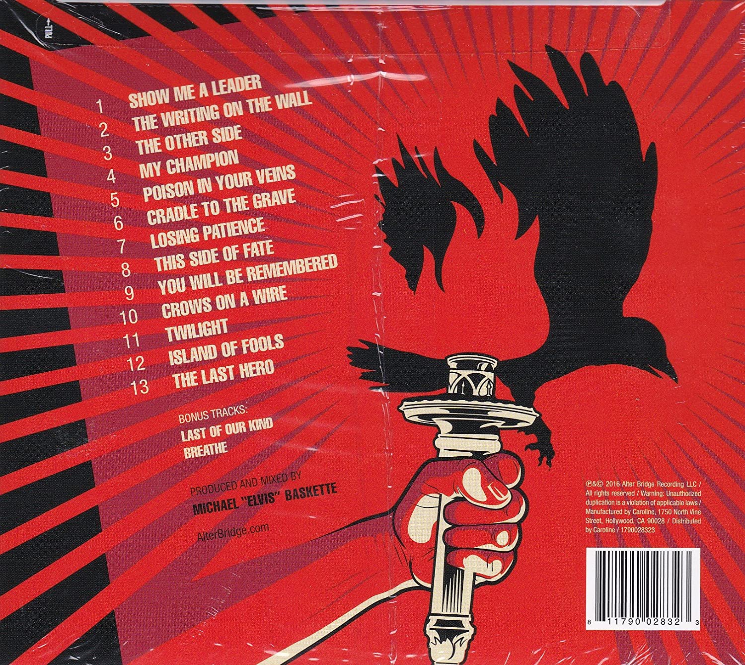 ALTERBRIDGE - THE LAST HERO (1 CD