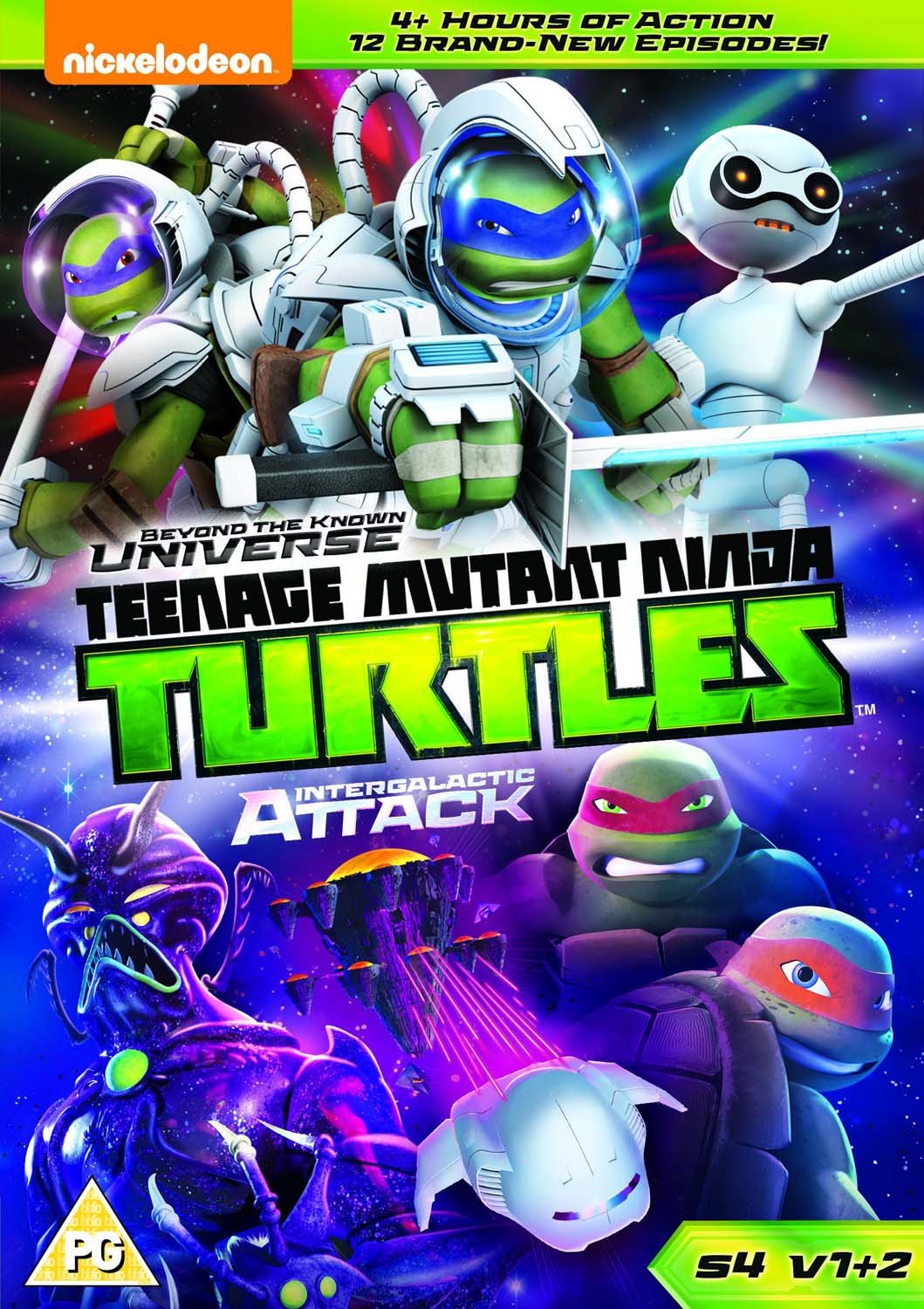 Teenage Mutant Ninja Turtles: Beyond The Known Universe & Intergalactic Attack (Season 4: Vols. 1 & 2)